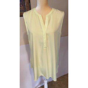 Chicos sleeveless V-neck pullover blouse tunic, size Large